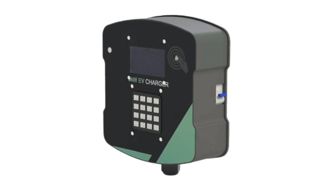 A Chaji energy dispensing unit at a charging site